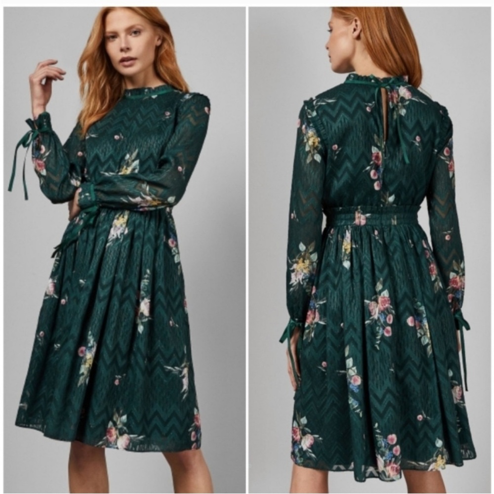 TED BAKER SOFIYA DRESS SIZE 3